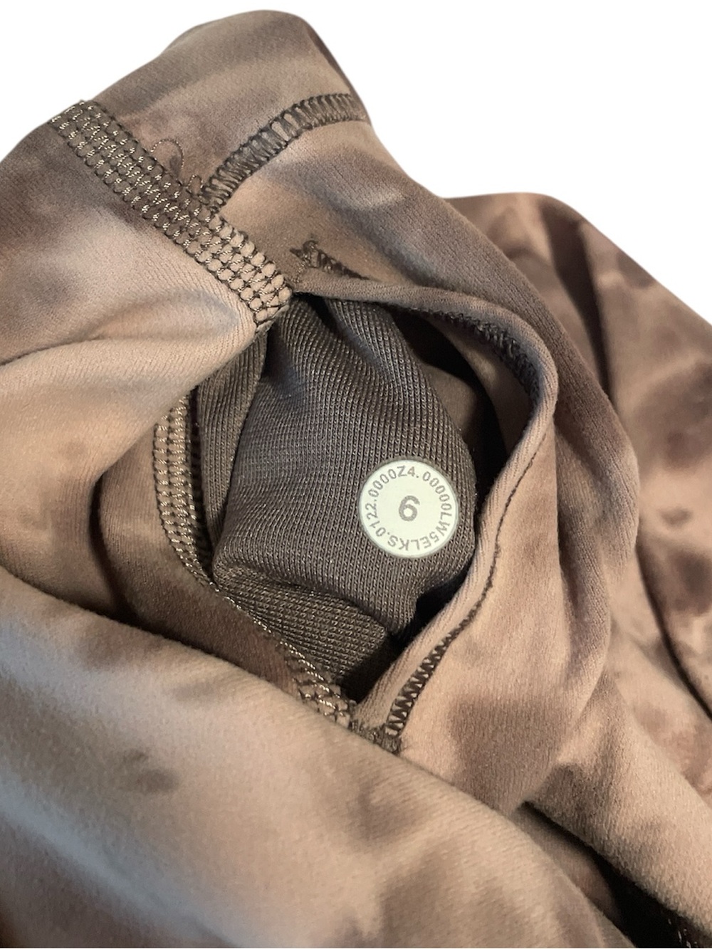 Lululemon Align High Rise Pant 25" Diamond Dye Mink Berry Lunar Rock Size 6 - Picture 7 of 8